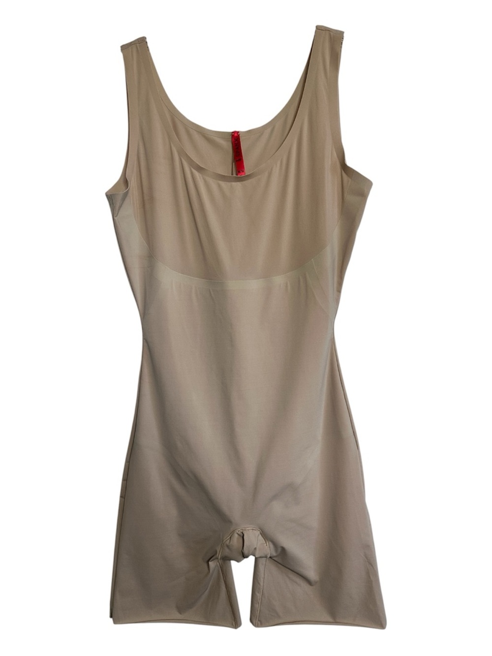 SPANX Nude Full-Body Mid Thigh Shapewear Bodysuit medium